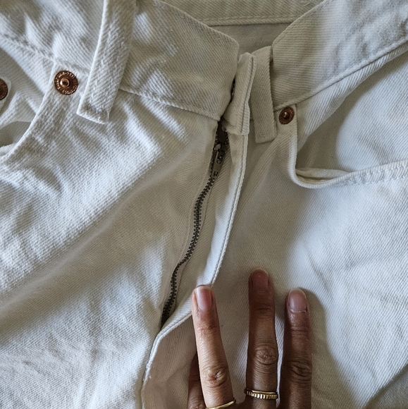 White high waisted shorts - Picture 5 of 5